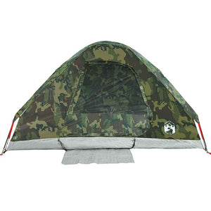 Family Tent Dome 6-Person Camouflage Waterproof