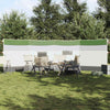Camping Windbreak Green 510x153 cm Waterproof