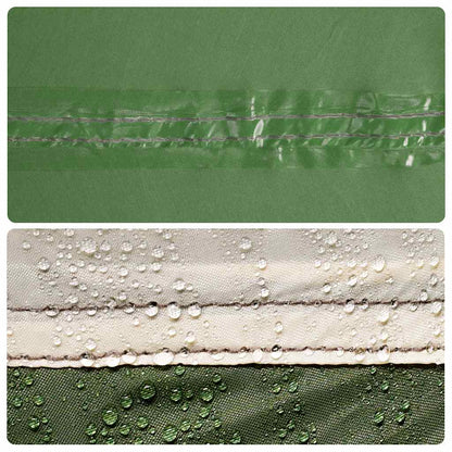 Camping Windbreak Green 344x120 cm Waterproof