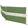 Camping Windbreak Green 490x123 cm Waterproof