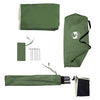 Camping Windbreak Green 490x123 cm Waterproof