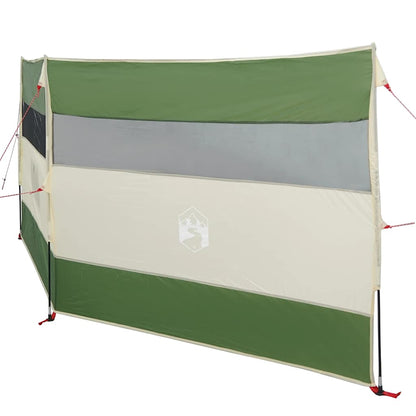 Camping Windbreak Green 340x130 cm Waterproof