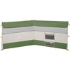 Camping Windbreak Green 340x130 cm Waterproof