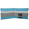 Camping Windbreak Blue 340x130 cm Waterproof