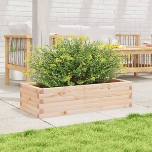 Garden Planter 90x40x23 cm Solid Wood Pine