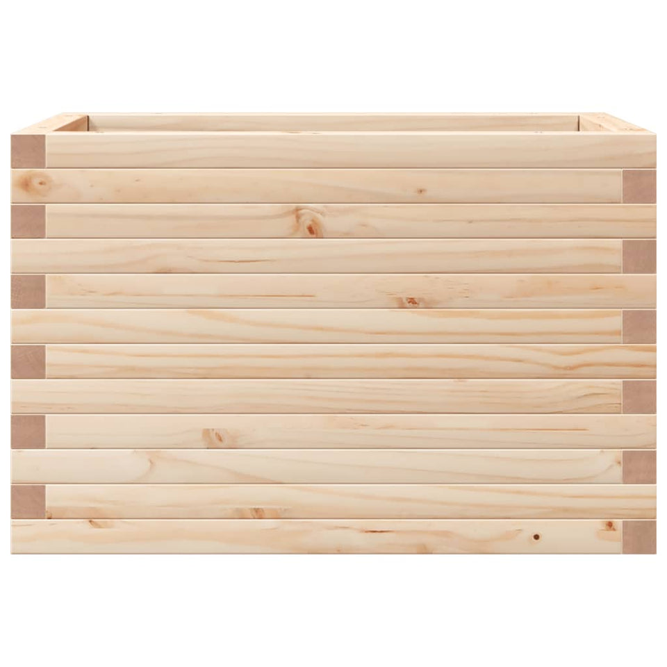 Garden Planter 70x40x45.5 cm Solid Wood Pine