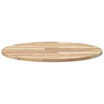 Table Top Round Ø70x2 cm Solid Wood Acacia