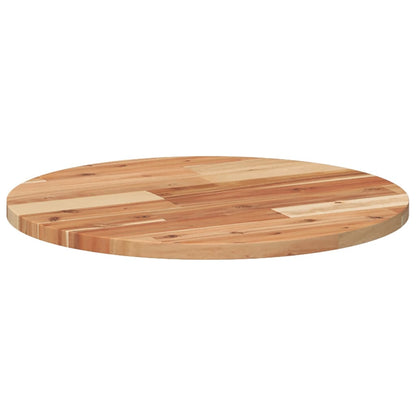 Table Top Round Ø50x2 cm Solid Wood Acacia
