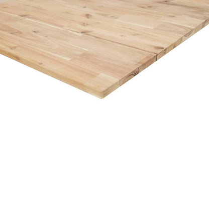 Table Top Square 50x50x2 cm Solid Wood Acacia