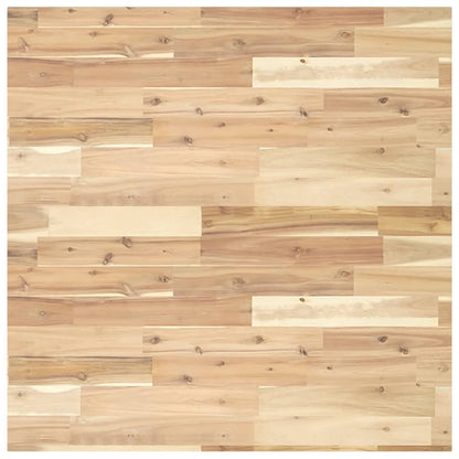 Table Top Square 80x80x2 cm Solid Wood Acacia