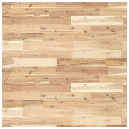 Table Top Square 90x90x2 cm Solid Wood Acacia