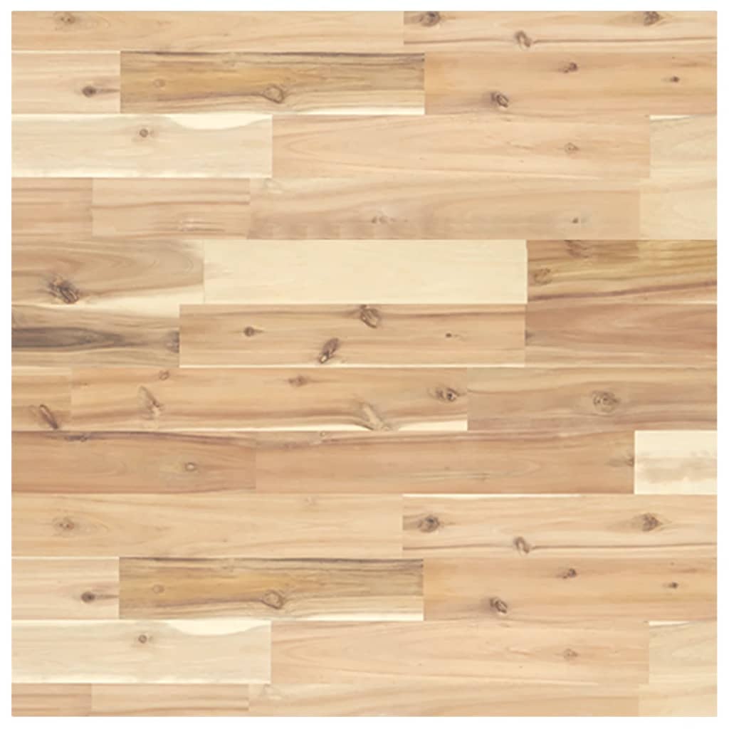 Table Top Square 60x60x4 cm Solid Wood Acacia