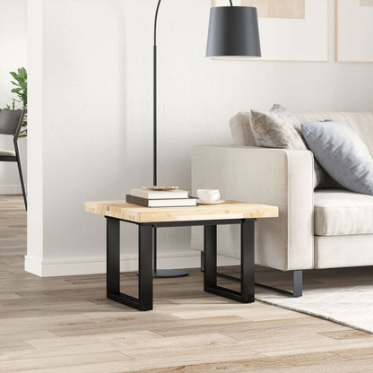 Table Top Square 60x60x4 cm Solid Wood Acacia