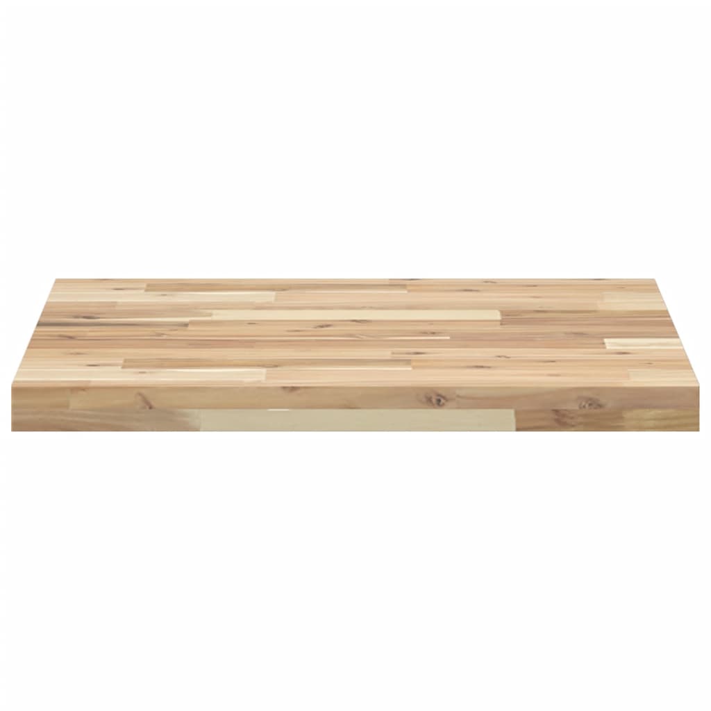 Table Top Square 60x60x4 cm Solid Wood Acacia