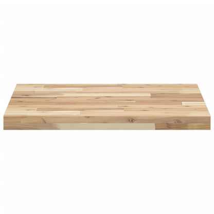 Table Top Square 60x60x4 cm Solid Wood Acacia