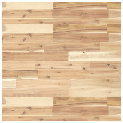 Table Top Square 70x70x4 cm Solid Wood Acacia