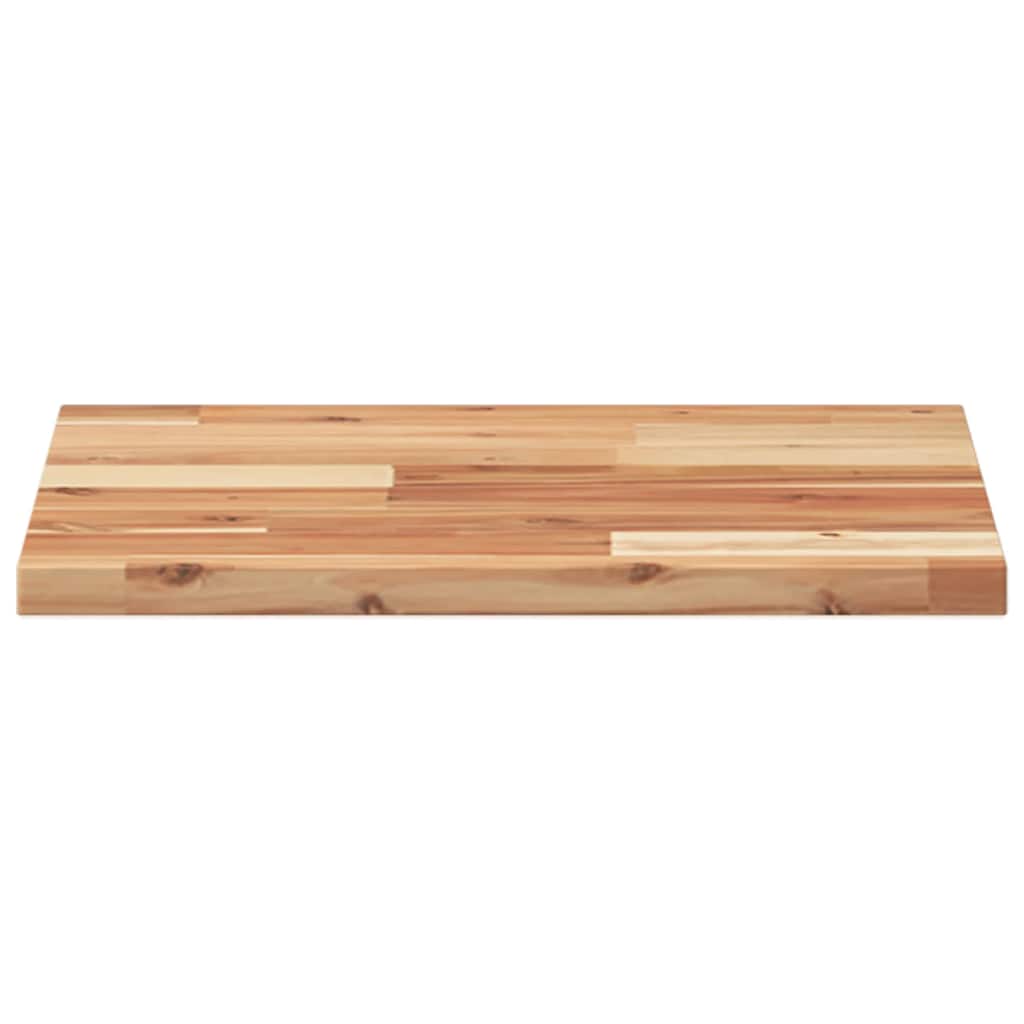 Table Top Square 40x40x2 cm Solid Wood Acacia