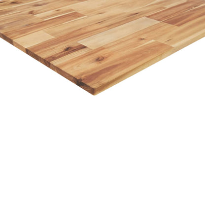 Table Top Square 50x50x2 cm Solid Wood Acacia