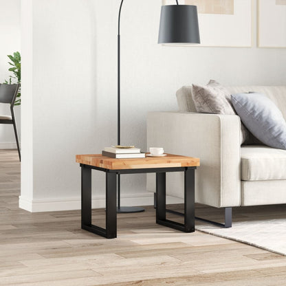 Table Top Square 50x50x4 cm Solid Wood Acacia
