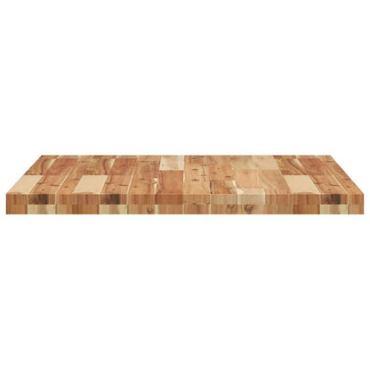 Table Top Square 70x70x4 cm Solid Wood Acacia