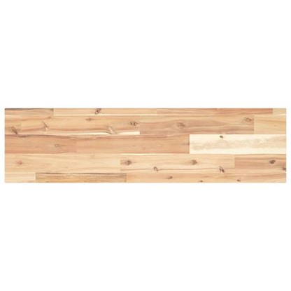 Table Top 100x20x2 cm Rectangular Solid Wood Acacia