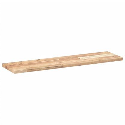 Table Top 100x20x2 cm Rectangular Solid Wood Acacia
