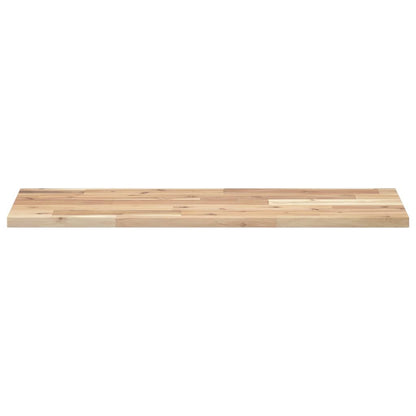 Table Top 100x30x2 cm Rectangular Solid Wood Acacia