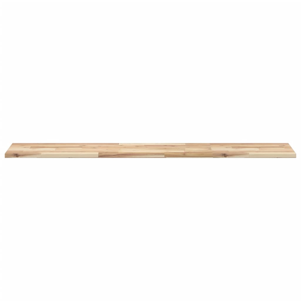 Table Top 120x30x2 cm Rectangular Solid Wood Acacia