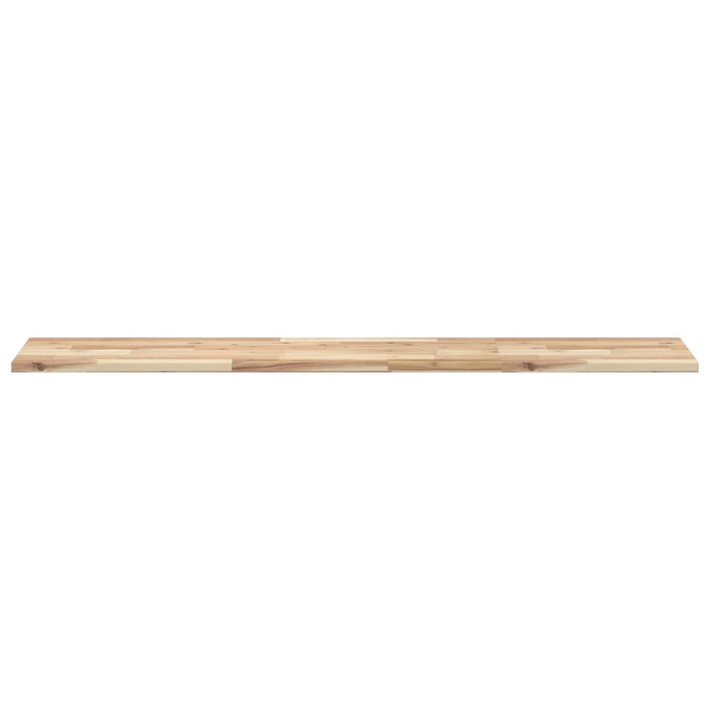 Table Top 140x30x2 cm Rectangular Solid Wood Acacia