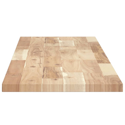 Table Top 140x30x2 cm Rectangular Solid Wood Acacia