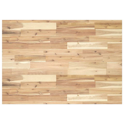 Table Top Rectangular 80x70x2 cm Solid Wood Acacia