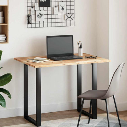 Table Top Rectangular 120x70x2 cm Solid Wood Acacia