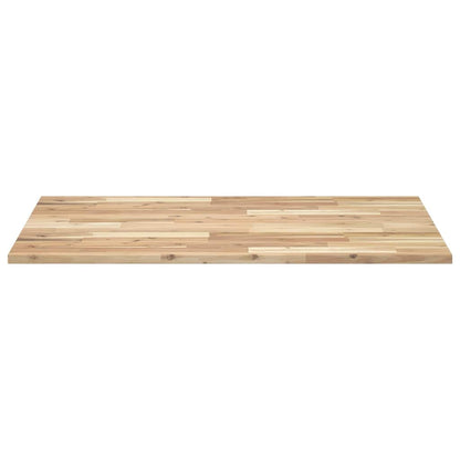 Table Top Rectangular 120x70x2 cm Solid Wood Acacia