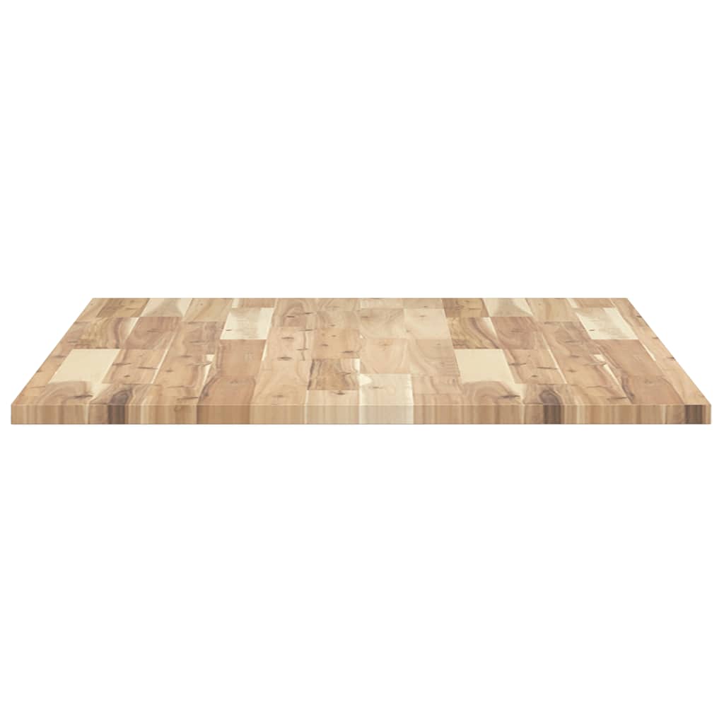 Table Top Rectangular 120x70x2 cm Solid Wood Acacia