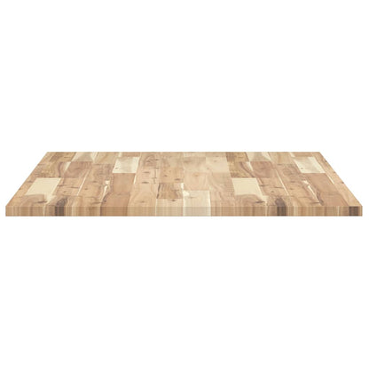 Table Top Rectangular 120x70x2 cm Solid Wood Acacia