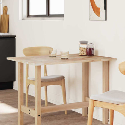 Table Top Rectangular 100x80x2 cm Solid Wood Acacia