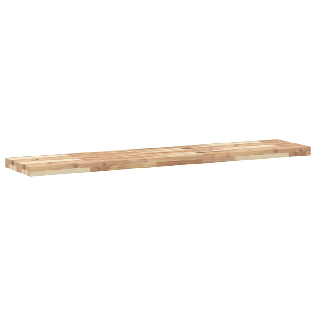 Table Top 140x30x4 cm Rectangular Solid Wood Acacia