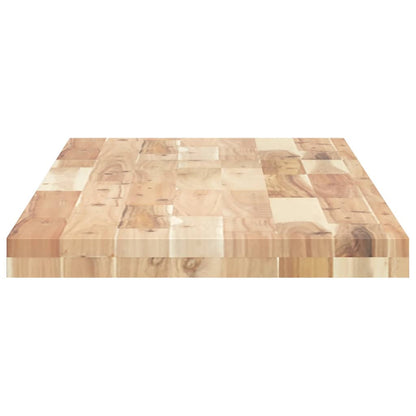 Table Top 120x40x4 cm Rectangular Solid Wood Acacia