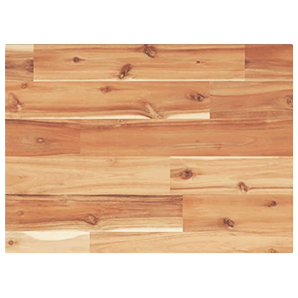 Table Top Rectangular 60x30x2 cm Solid Wood Acacia