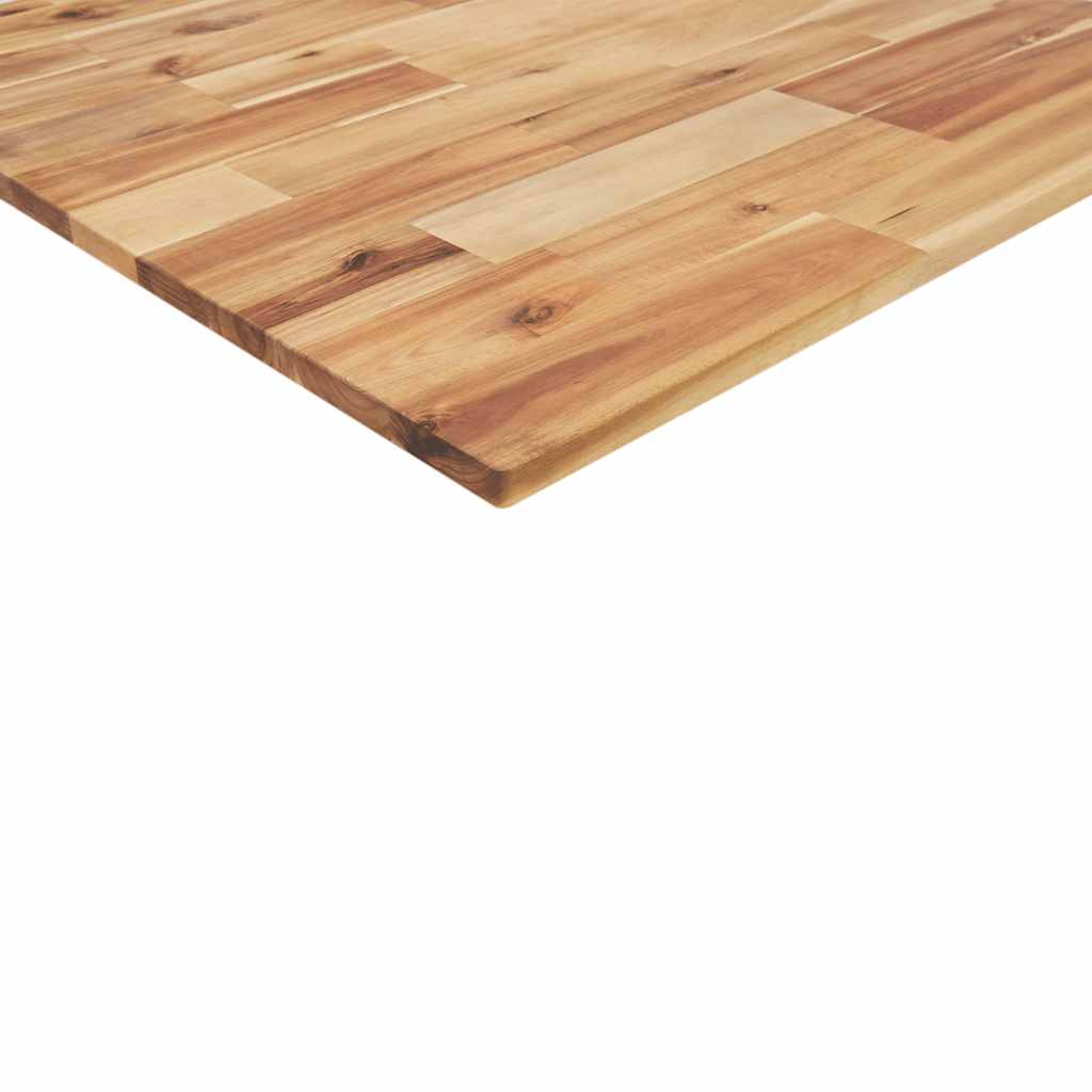 Table Top Rectangular 60x50x2 cm Solid Wood Acacia