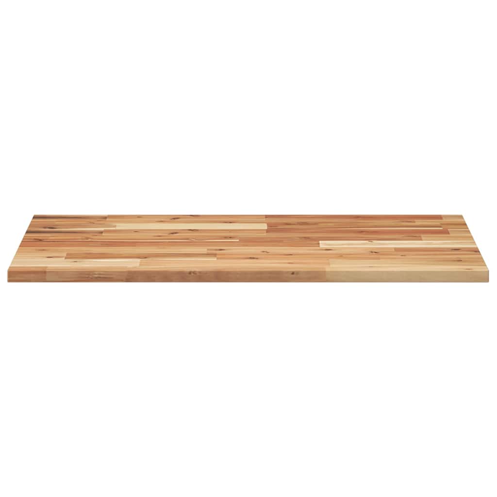 Table Top Rectangular 100x50x2 cm Solid Wood Acacia