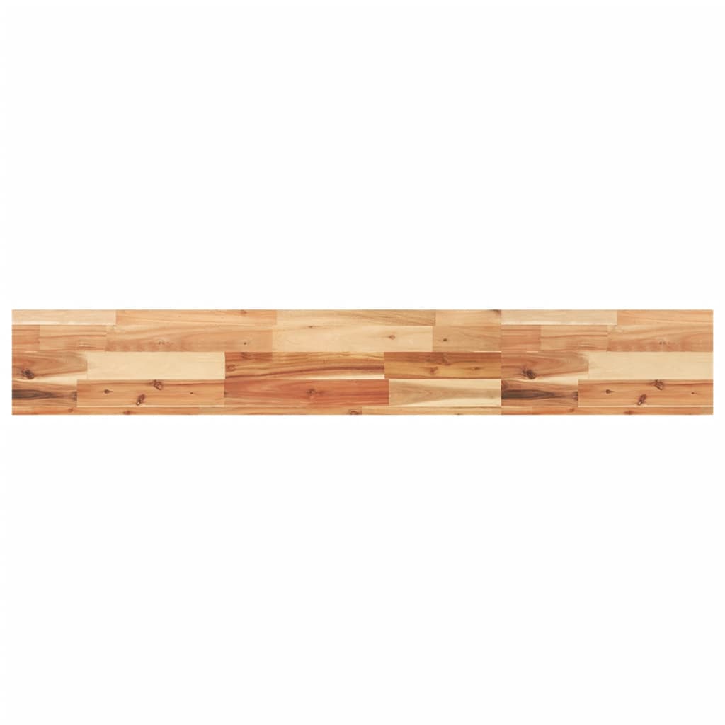 Table Top 140x20x4 cm Rectangular Solid Wood Acacia