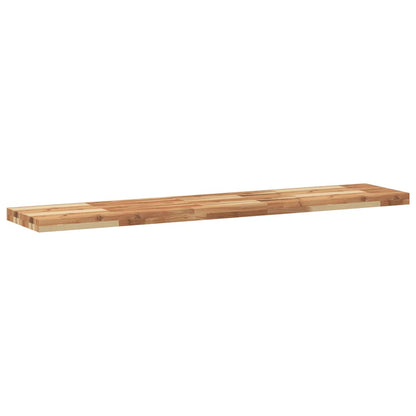 Table Top 160x30x4 cm Rectangular Solid Wood Acacia