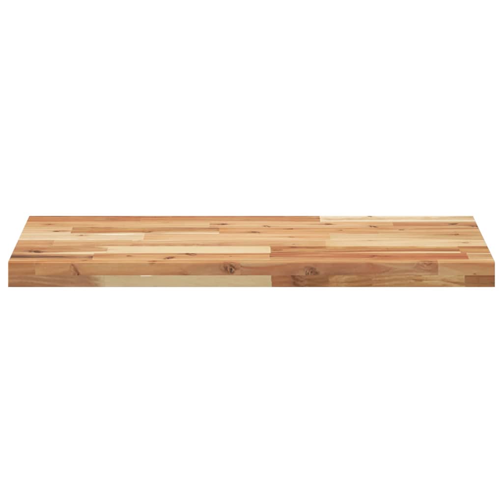Table Top 120x40x4 cm Rectangular Solid Wood Acacia