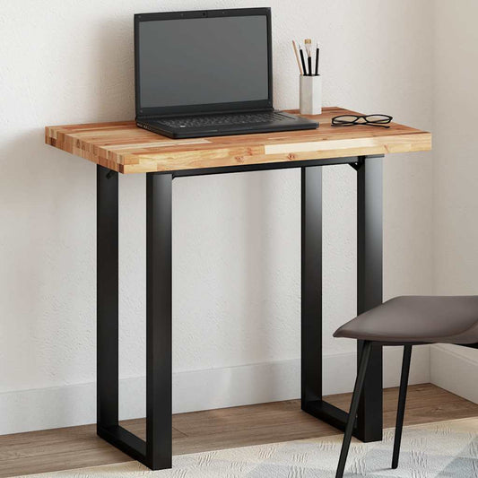 Table Top Rectangular 60x50x4 cm Solid Wood Acacia