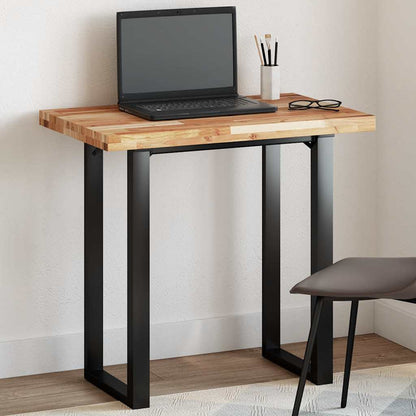 Table Top Rectangular 100x50x4 cm Solid Wood Acacia