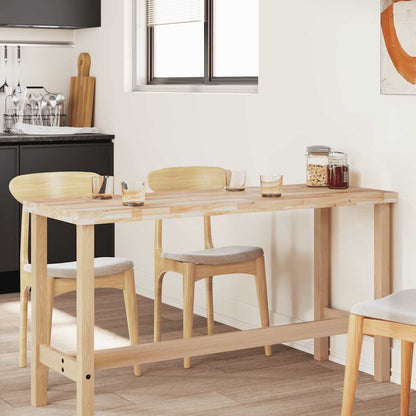 Table Top Rectangular 140x50x4 cm Solid Wood Acacia