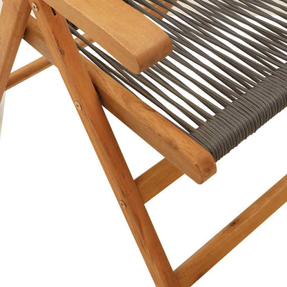 Garden Dining Set | Grey | Acacia Wood | Medium | Garden Dining Set