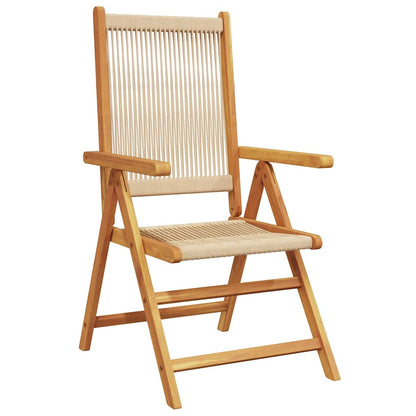 Garden Dining Set | Beige | PE Rattan | Medium | Expandable Table Leaves