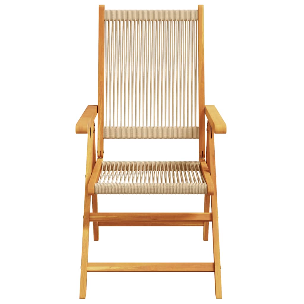 Garden Dining Set | Beige | PE Rattan | Medium | Expandable Table Leaves